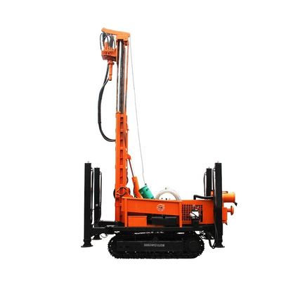 comprar Equipamento de perfuração pneumático da rocha diesel do poço de água do poder 260m online manufacture