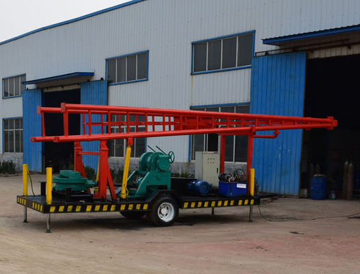 Bom preço Máquina montada caminhão do equipamento de perfuração giratória para o poço de água on-line
